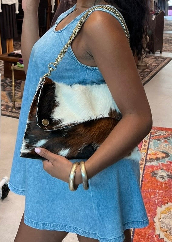 Italian Cowhide Envelope Bag