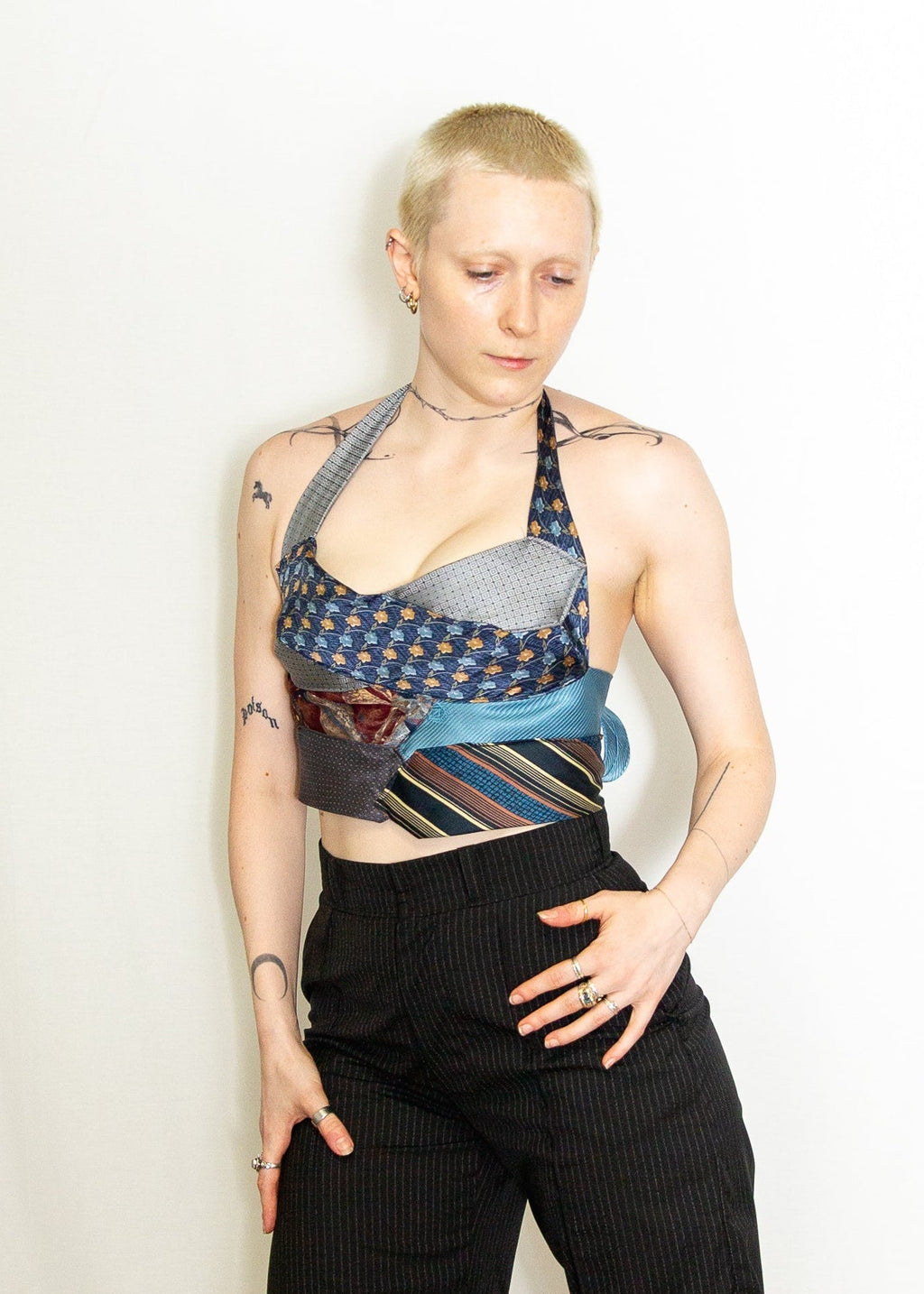 Mermaid Corset Tie Top
