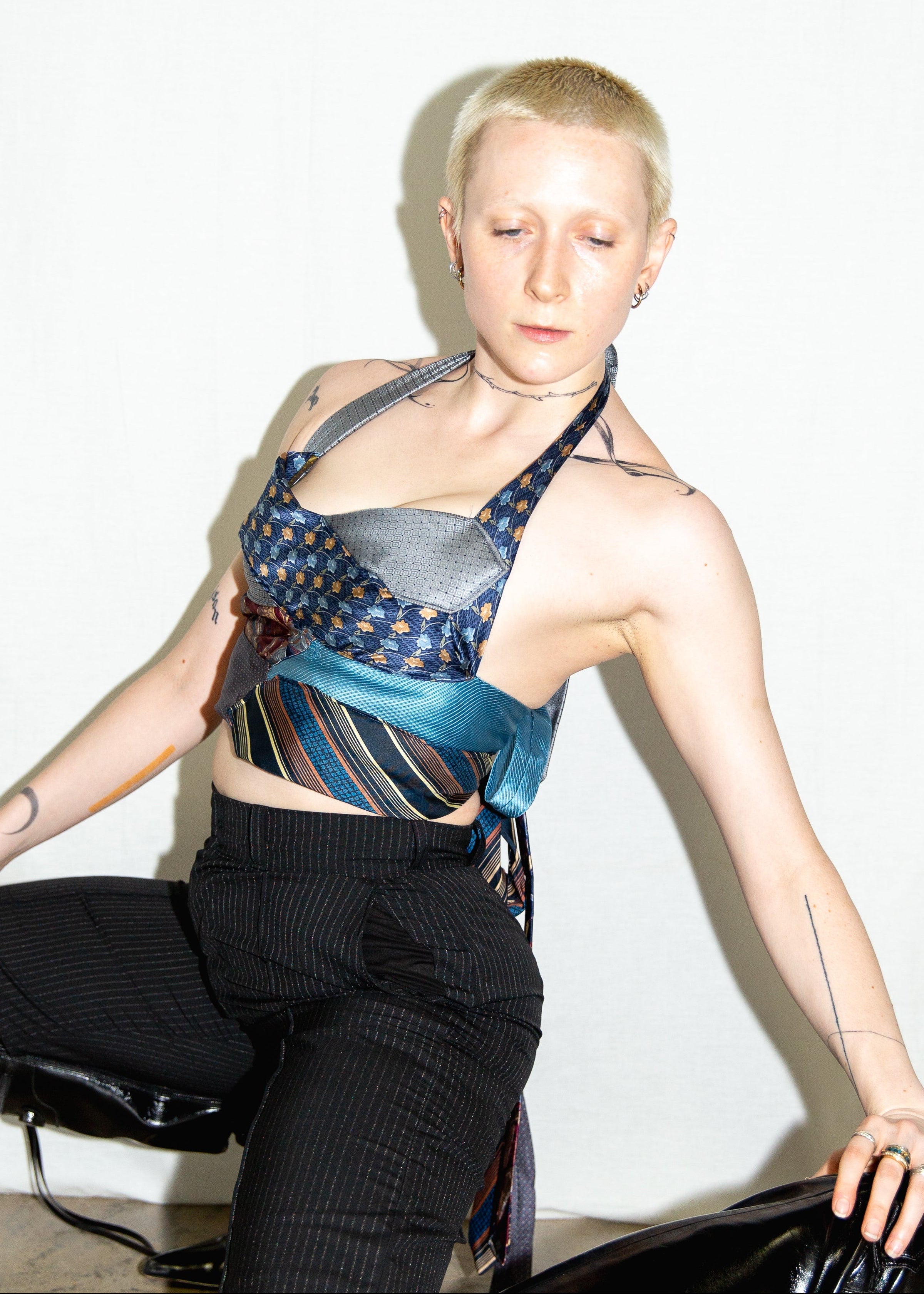 Mermaid Corset Tie Top