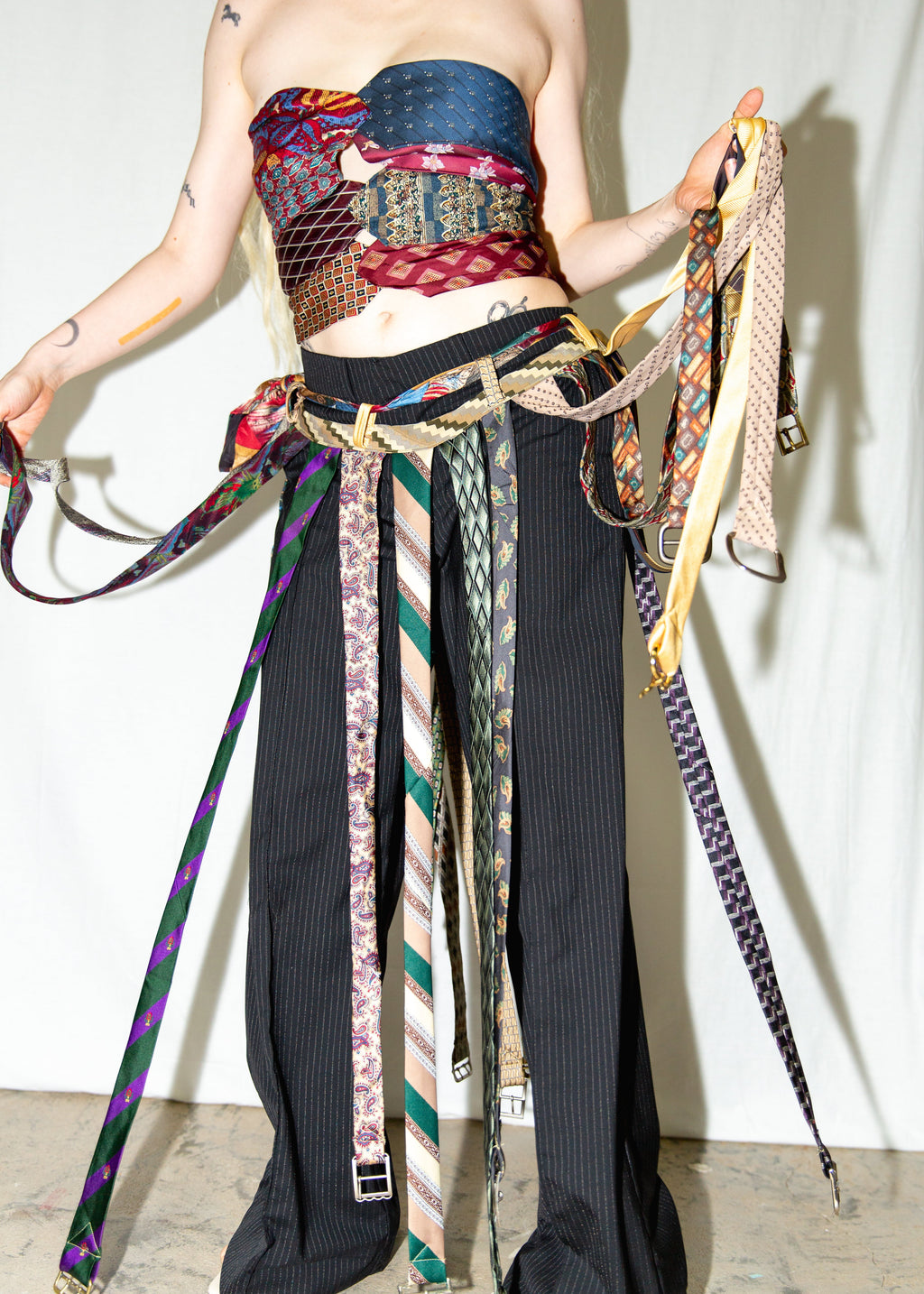 Tie Buckle Skirt