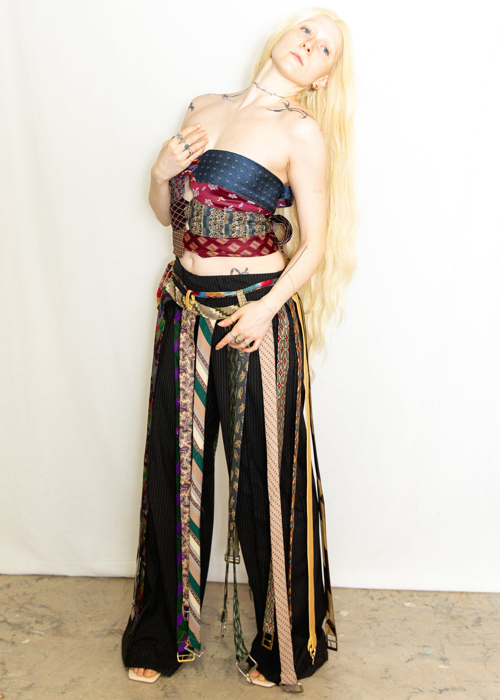Tie Buckle Skirt